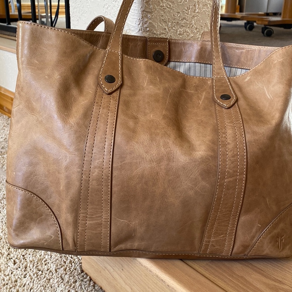 Frye Brown Leather Tote